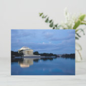 Monumenten | Jefferson Memorial Bedankkaart (Staand voorkant)