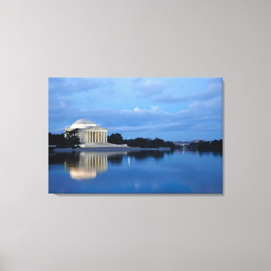 Monumenten | Jefferson Memorial Canvas Afdruk (Voorkant)