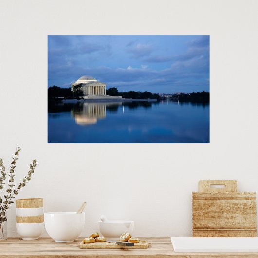 Monumenten | Jefferson Memorial Poster (Keuken)