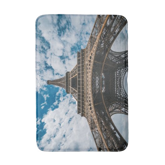 Monumenten | Looking Up at the Eiffel Tower Badmat (Voorkant Verticaal)