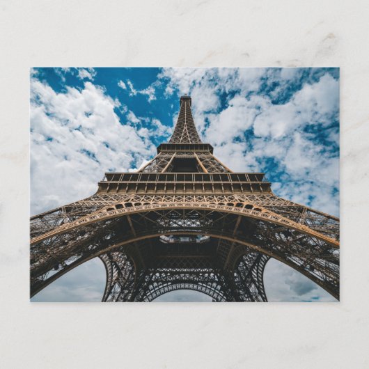 Monumenten | Looking Up at the Eiffel Tower Briefkaart (Voorkant)