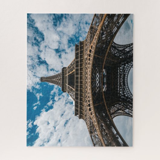 Monumenten | Looking Up at the Eiffel Tower Legpuzzel (Verticaal)