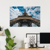 Monumenten | Looking Up at the Eiffel Tower Poster (Thuiskantoor)