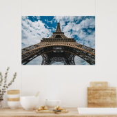 Monumenten | Looking Up at the Eiffel Tower Poster (Keuken)