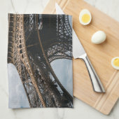 Monumenten | Looking Up at the Eiffel Tower Theedoek (Quarter Fold)