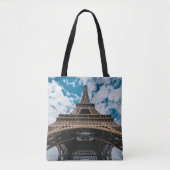 Monumenten | Looking Up at the Eiffel Tower Tote Bag (Voorkant)