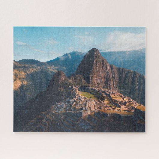 Monumenten Machu Picchu, Peru Legpuzzel (Horizontaal)