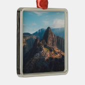 Monumenten Machu Picchu, Peru Metalen Ornament (Rechts)