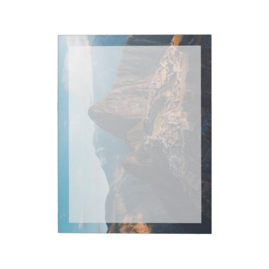 Monumenten Machu Picchu, Peru Notitieblok (Linkerzijde)