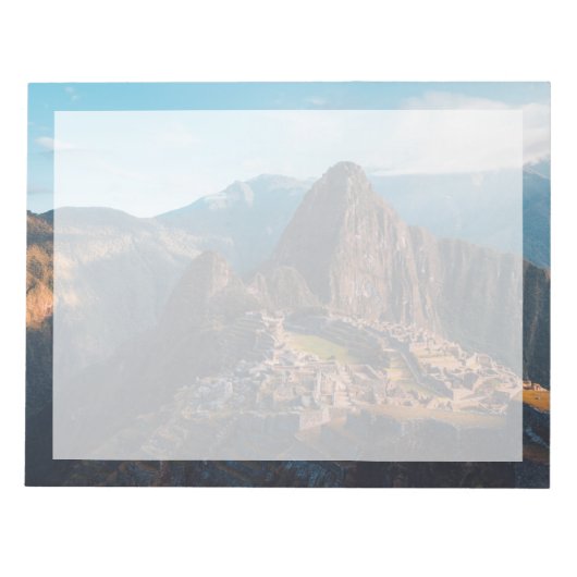 Monumenten Machu Picchu, Peru Notitieblok (Voorkant)