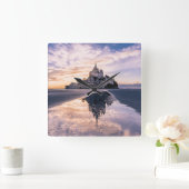 Monumenten | Mont Saint-Michel, Normandië Frankrij Vierkante Klok (Huis)