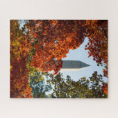 Monumenten | Monument in Washington in het najaar Legpuzzel (Horizontaal)