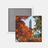 Monumenten | Monument in Washington in het najaar Magneet (Voorkant / Achterkant)