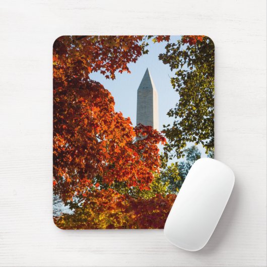 Monumenten | Monument in Washington in het najaar Muismat (Met muis)