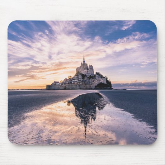 Monumenten Mount Saint-Michel, Normandy Frankrijk Muismat (Voorkant)