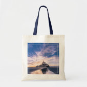 Monumenten Mount Saint-Michel, Normandy Frankrijk Tote Bag (Voorkant)