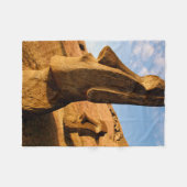 Monumenten | Paaseiland Fleece Deken (Voorkant (Horizontaal))