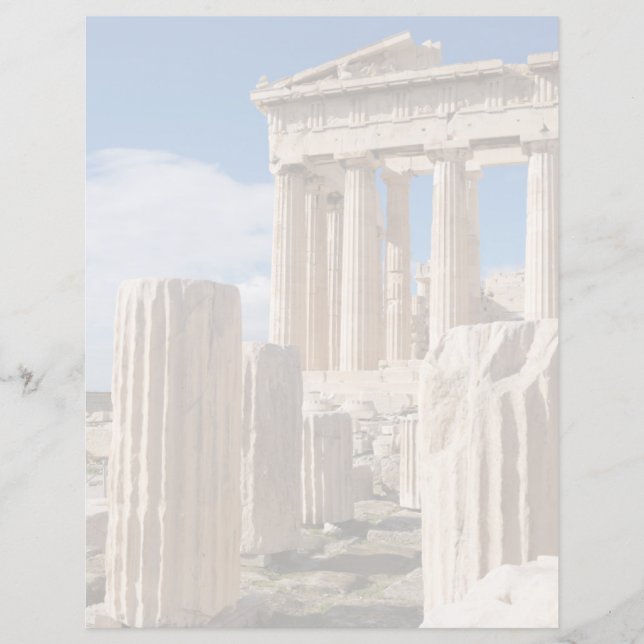 Monumenten | Parthenon Acropolis Athene Griekenlan (Voorkant)