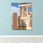 Monumenten | Parthenon Acropolis Athene Griekenlan Canvas Afdruk (Insitu (Houten vloer))