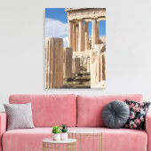 Monumenten | Parthenon Acropolis Athene Griekenlan Canvas Afdruk (Insitu (Woonkamer))
