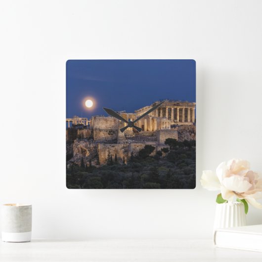 Monumenten | Parthenon Athene, Griekenland Vierkante Klok (Huis)
