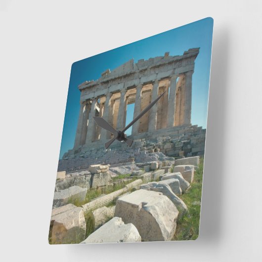 Monumenten | Parthenon Athene, Griekenland Vierkante Klok (Hoek)