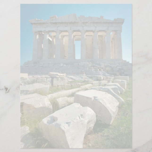 Monumenten Parthenon Athens, Greece (Voorkant)