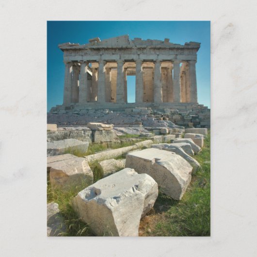 Monumenten Parthenon Athens, Greece Briefkaart (Voorkant)