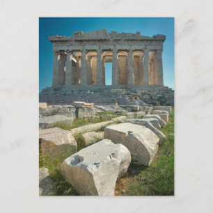 Monumenten Parthenon Athens, Greece Briefkaart