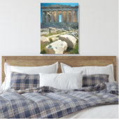 Monumenten Parthenon Athens, Greece Canvas Afdruk (Insitu (Slaapkamer))