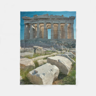 Monumenten Parthenon Athens, Greece Fleece Deken