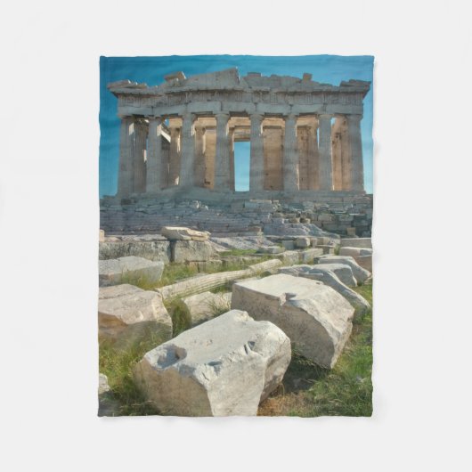 Monumenten Parthenon Athens, Greece Fleece Deken (Voorkant)