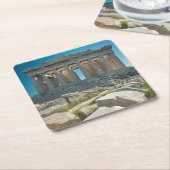 Monumenten Parthenon Athens, Greece Kartonnen Onderzetters (Schuin)