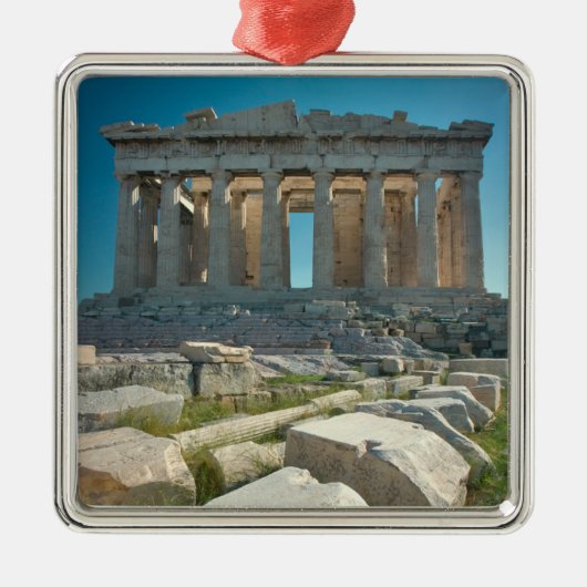 Monumenten Parthenon Athens, Greece Metalen Ornament (Voorkant)