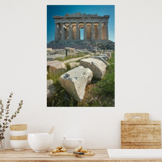 Monumenten Parthenon Athens, Greece Poster (Keuken)