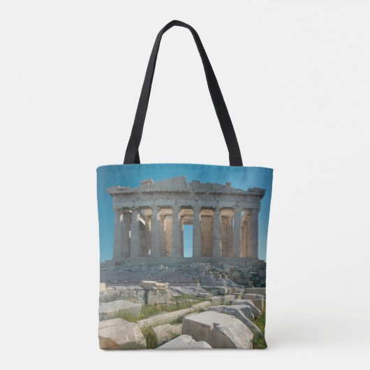 Monumenten Parthenon Athens, Greece Tote Bag (Achterkant)