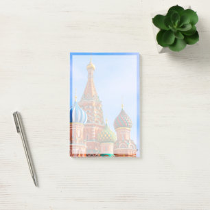 Monumenten Sint-Basilkathedraal in Moskou Post-it® Notes