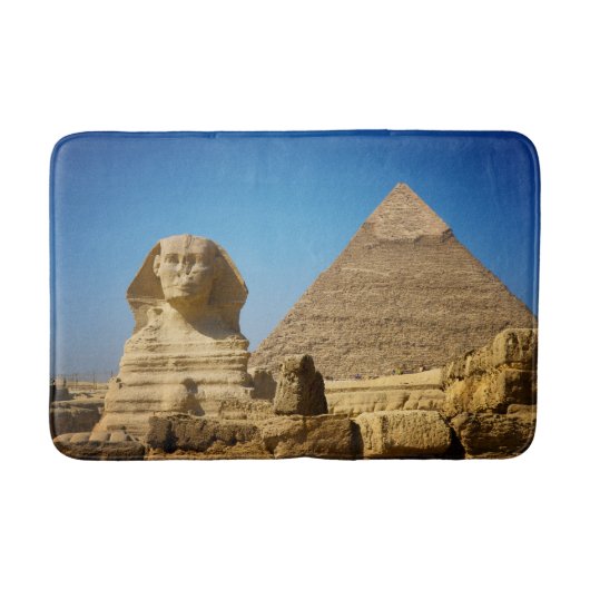Monumenten | Sphinx & Pyramid of Egypt Badmat (Voorkant)