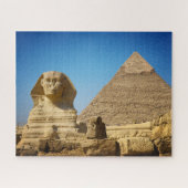 Monumenten | Sphinx & Pyramid of Egypt Legpuzzel (Horizontaal)