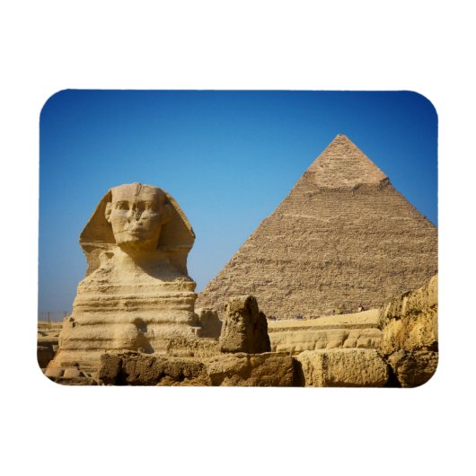 Monumenten | Sphinx & Pyramid of Egypt Magneet (Horizontaal)