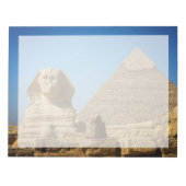 Monumenten | Sphinx & Pyramid of Egypt Notitieblok (Voorkant)