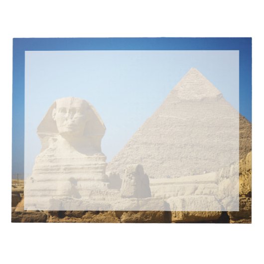 Monumenten | Sphinx & Pyramid of Egypt Notitieblok (Voorkant)