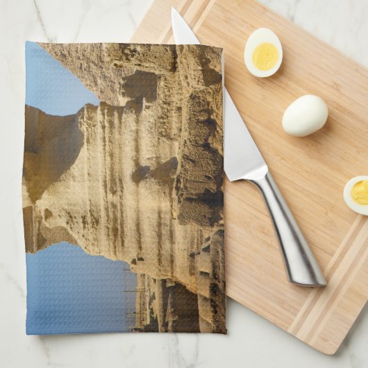 Monumenten | Sphinx & Pyramid of Egypt Theedoek (Quarter Fold)