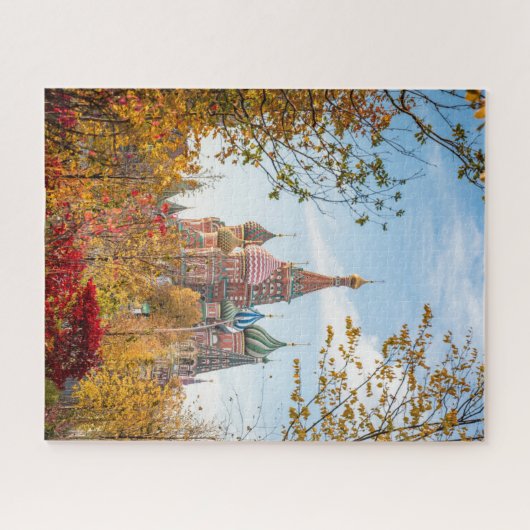 Monumenten | St. Basil's Cathedral Moscow Legpuzzel (Horizontaal)
