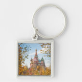 Monumenten | St. Basil's Cathedral Moscow Sleutelhanger (Voorkant)
