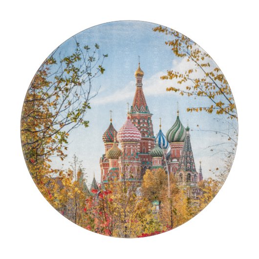 Monumenten | St. Basil's Cathedral Moscow Snijplank (Voorkant)