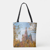 Monumenten | St. Basil's Cathedral Moscow Tote Bag (Achterkant)