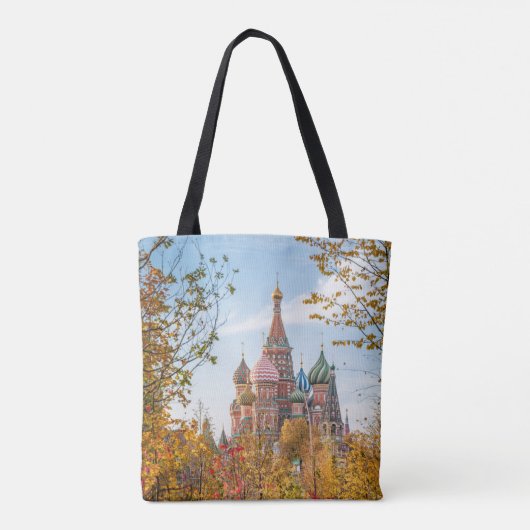 Monumenten | St. Basil's Cathedral Moscow Tote Bag (Achterkant)