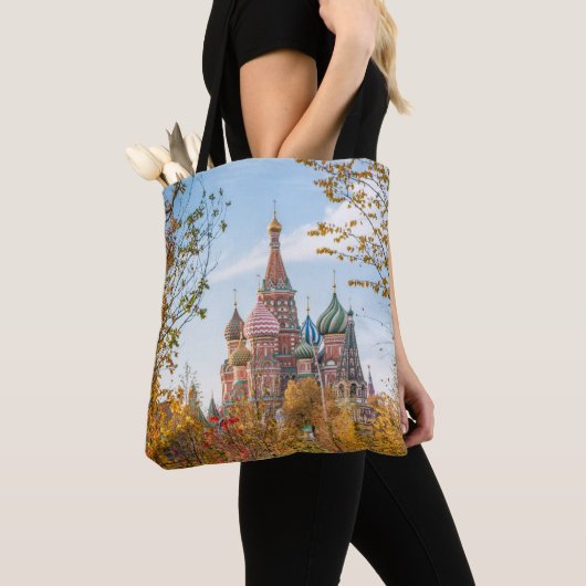 Monumenten | St. Basil's Cathedral Moscow Tote Bag (Dichtbij)