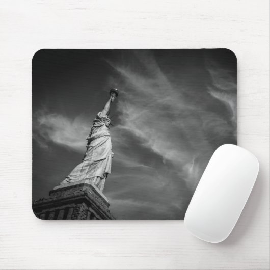 Monumenten | Standbeeld van vrijheid Manhattan NYC Muismat (Met muis)